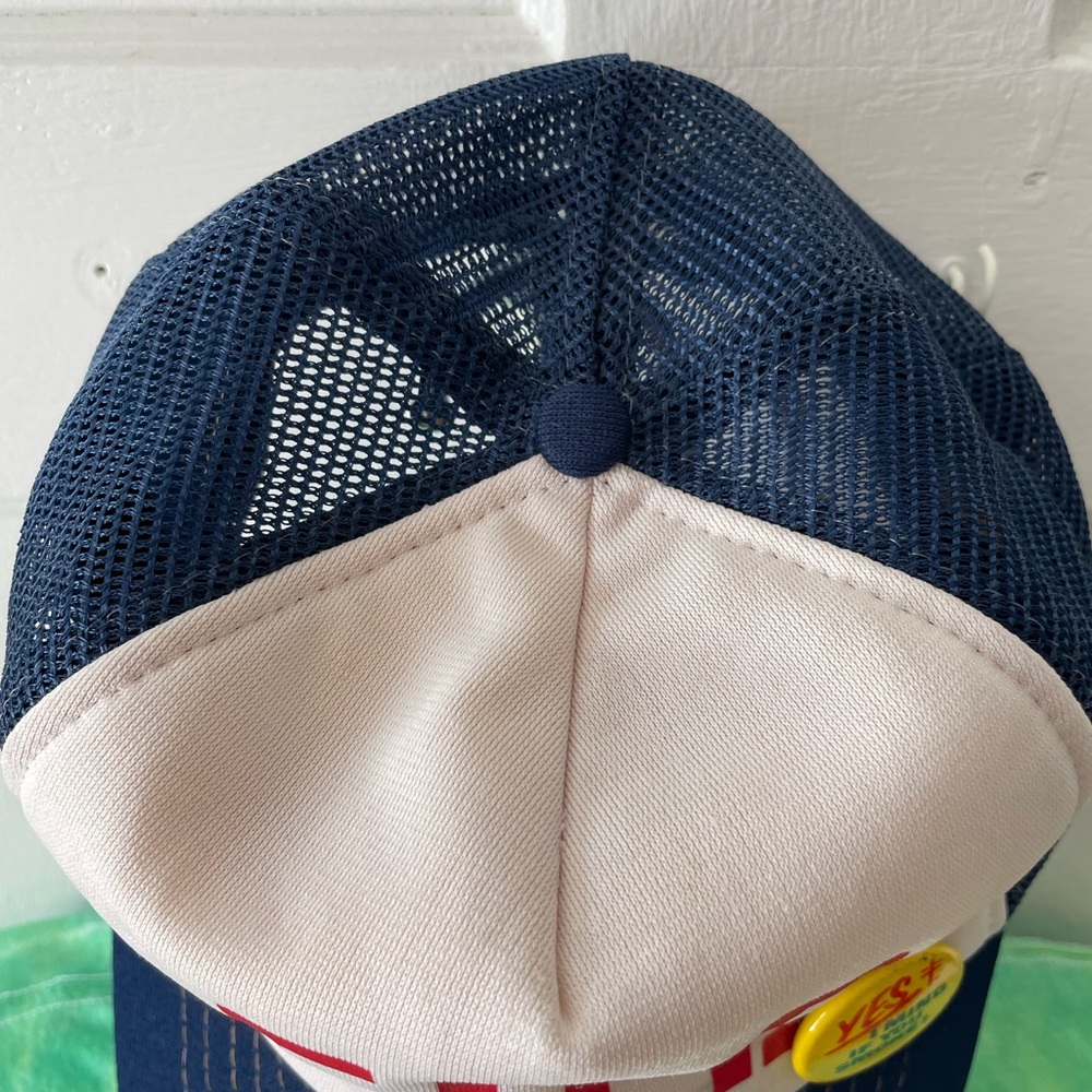 Vintage F.O.P Trucker Hat Mesh SnapBack Cap Thanks for Not Smoking Enamel Pins - Picture 7 of 10